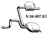 FORD 1013664 End Silencer